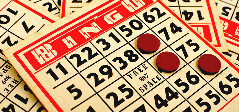 Gambling Bingo Card